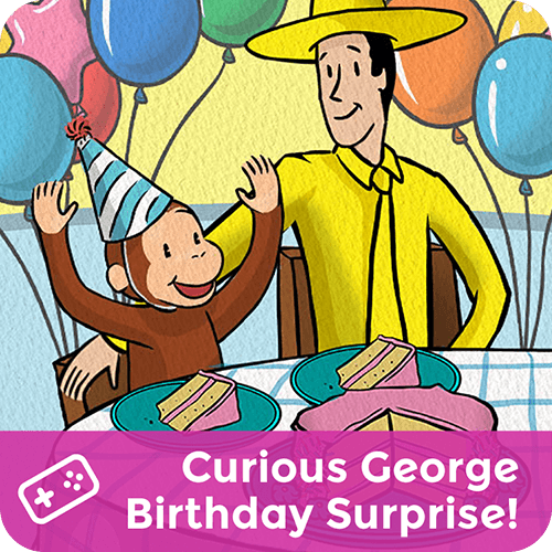 curious george party games