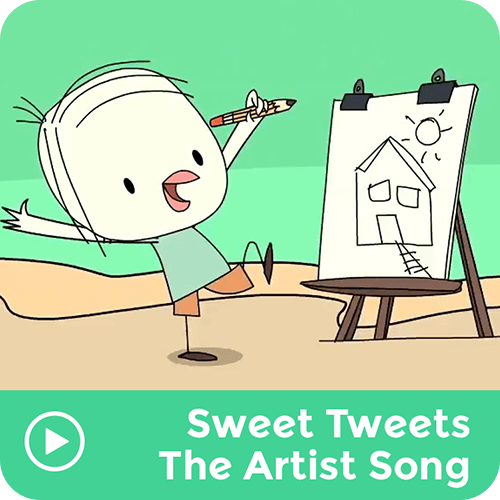 Sweet Tweets: The Artist Song | Curious World