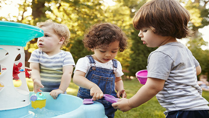 Toddler outdoor playsets