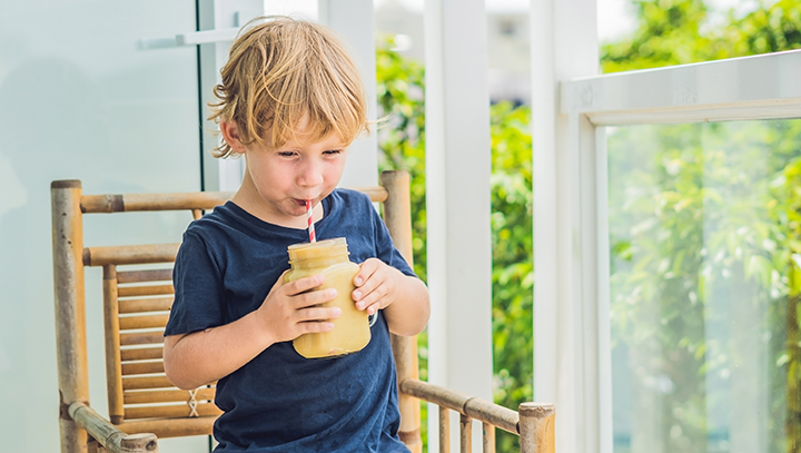 Preschool snack ideas - Simple smoothies