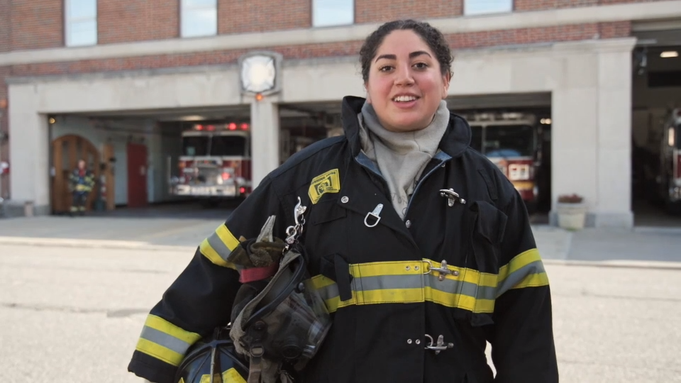 How to Celebrate International Women's Day - Female firefighter
