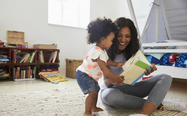 Read Across America Book List - Mother reading aloud to child